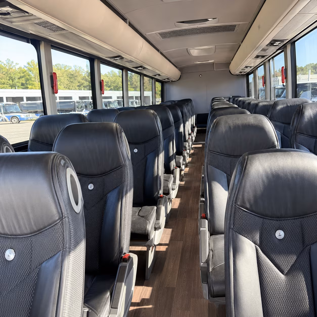 athens charter bus interior gallery