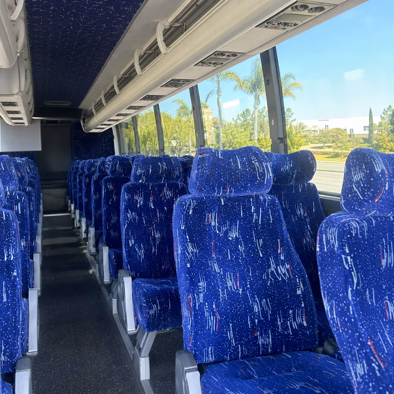 athens charter bus rental inside