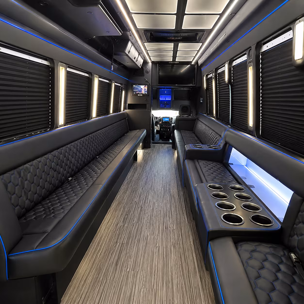 athens prom party bus rental