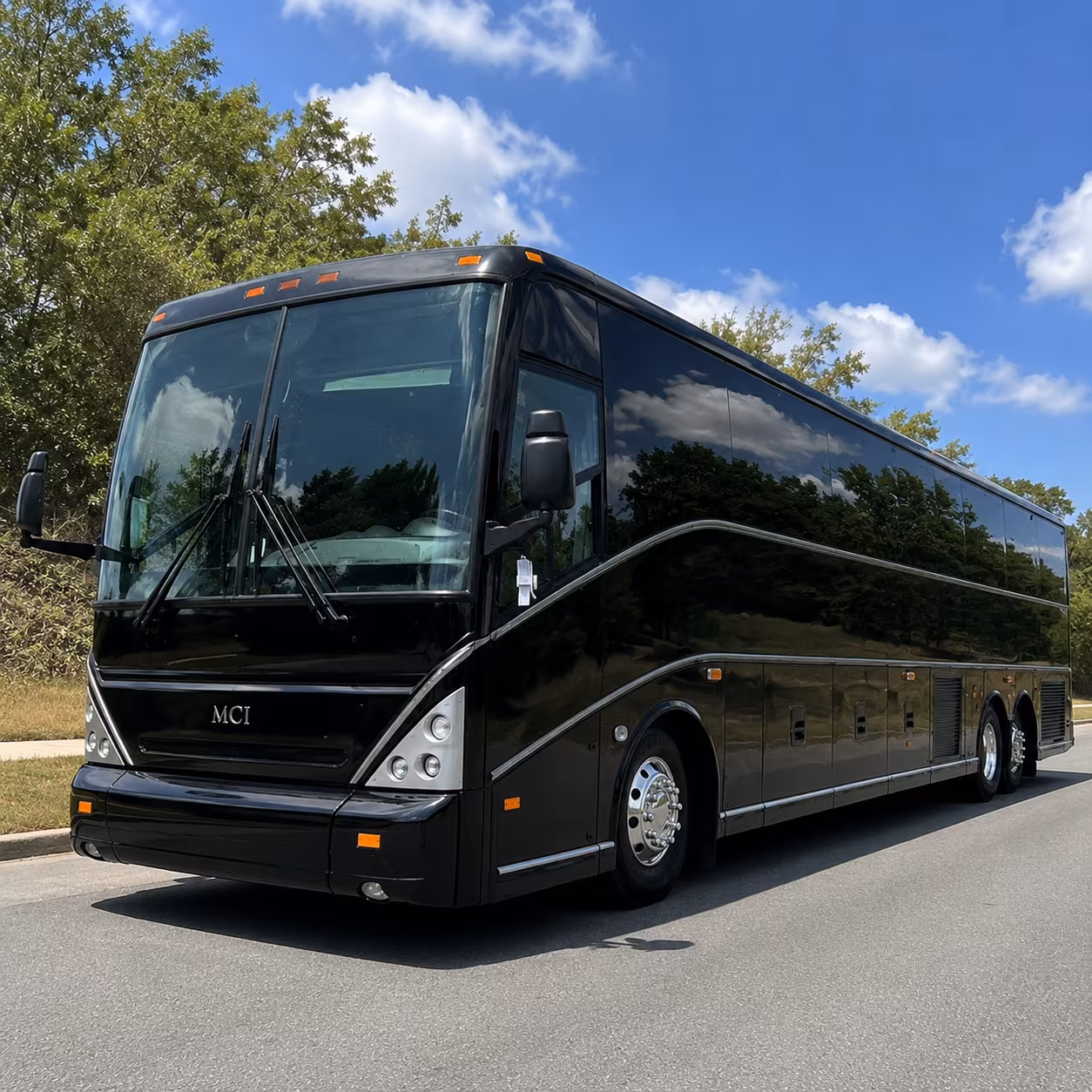take a school group to bear hollow zoo with the right bus